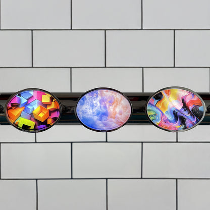 Oval Acrylic Flat With Bevelled Edge Beer Lens