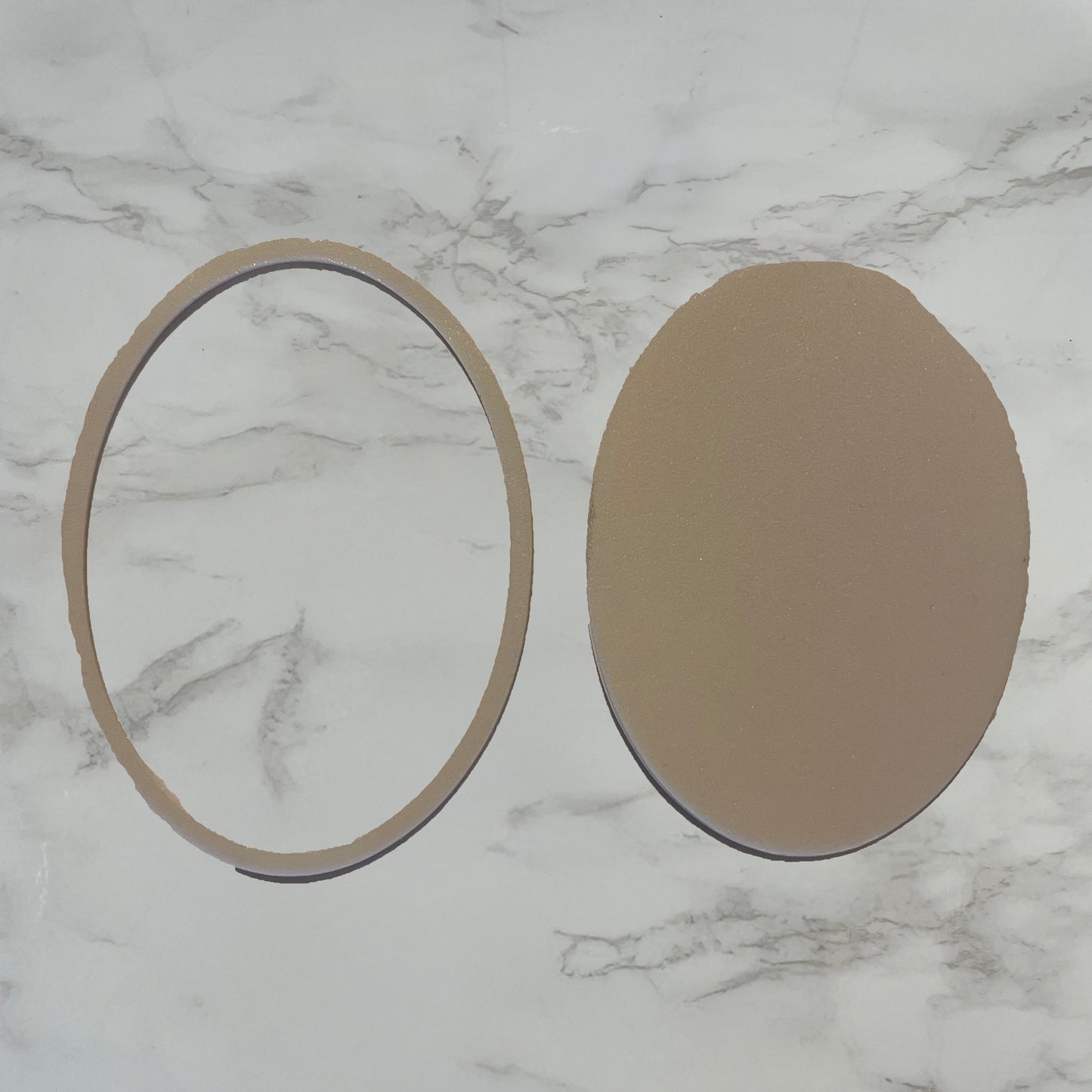 Oval Sticky Pad/ Adhesive Gasket For Beer Lens/ Keg Badge