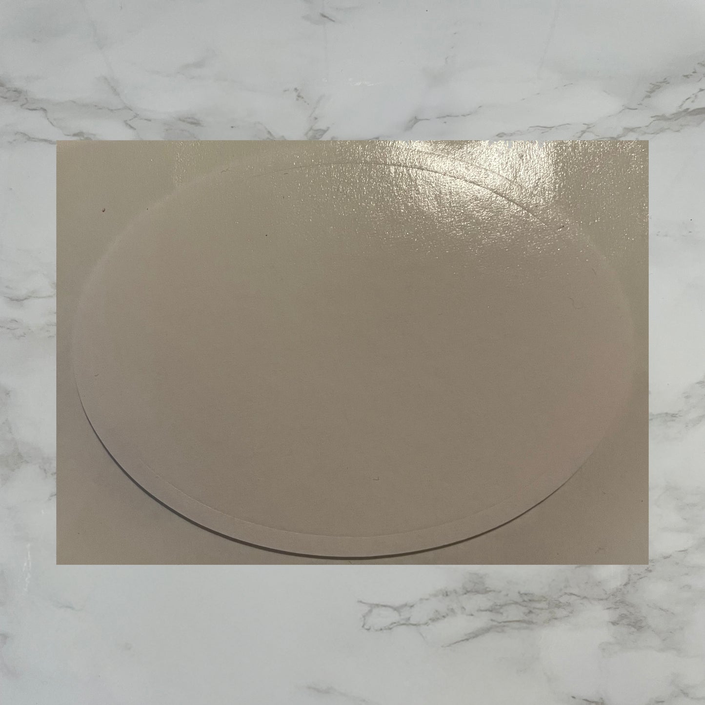 Oval Sticky Pad/ Adhesive Gasket For Beer Lens/ Keg Badge