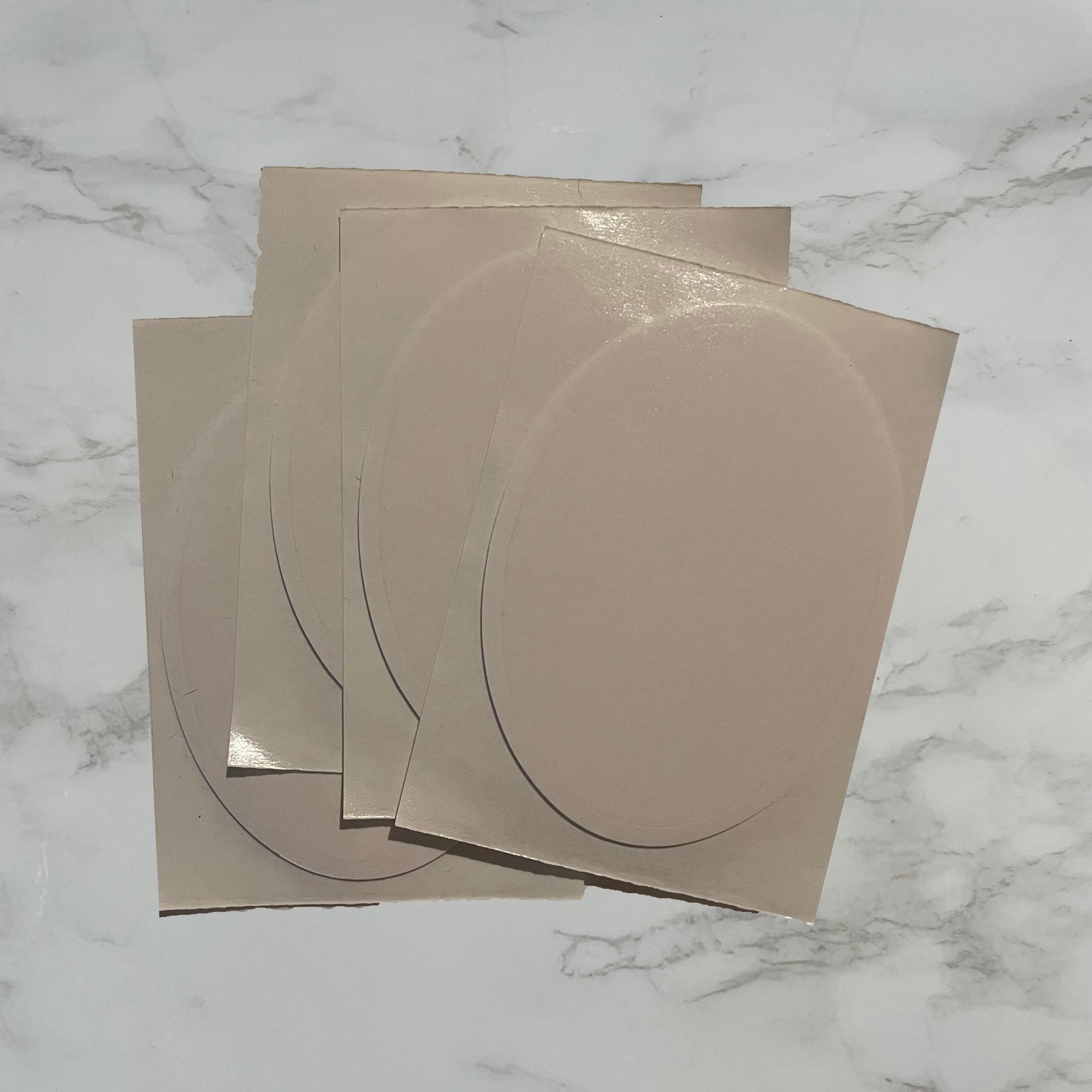 Oval Sticky Pad/ Adhesive Gasket For Beer Lens/ Keg Badge